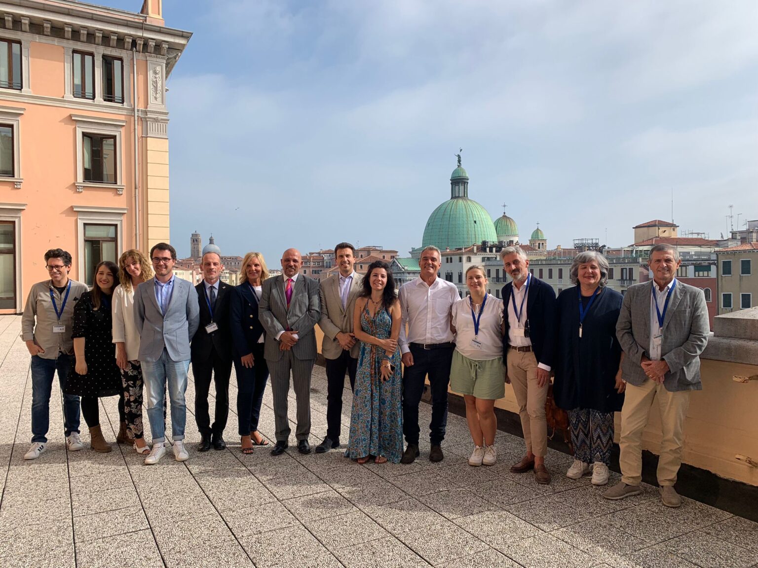 Foto di gruppo legata al progetto Luoghi Letterari